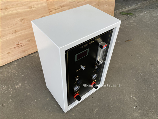 Kunststoff-Polymer-Sauerstoffindex ASTM D2863 Sauerstoffindex mit Temperaturindex