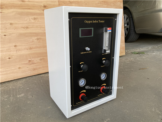 Entflammbarkeitstest zur Begrenzung des Sauerstoffindex Digitaler Sauerstoffindex-Tester