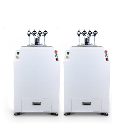 ASTM D1525 ASTM D648 Kunststoff Hdt Vicat Test Tester 4 Probenregalen Kunststoffprüfmaschine
