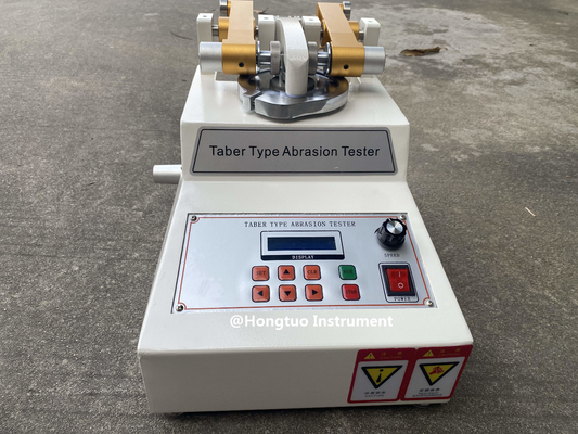 Taber Abrasionsprüfung ASTM D3884 Lab Taber Abrasionsmaschine für Glas