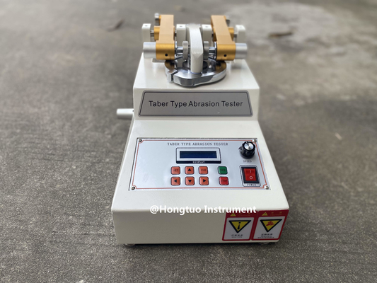 ASTM D 1175 ASTM-D 3389 elektronischer Universal-Taber Wear Abrasion Testing Machine mit LCD-Anzeige