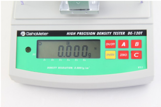 Elektronische Spezifische Schwerkraft-Prüfgeräte höchster Präzision Densimeterinstrument für Feststoffe