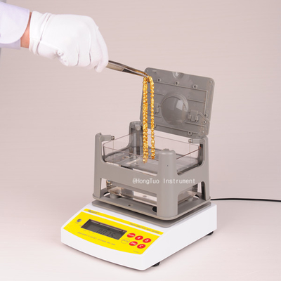 Digitale elektronische Goldprüfmaschine von Archimedes, Densimeter für Gold, Goldreinheits-Densitometer