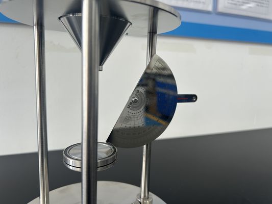 Messwinkel für den Pulverrückstand Pulverflussmessgerät / Pulverflüssigkeitsanalysator