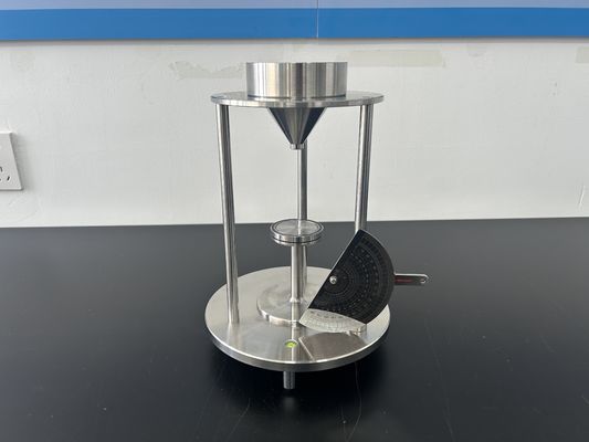 Messwinkel für den Pulverrückstand Pulverflussmessgerät / Pulverflüssigkeitsanalysator