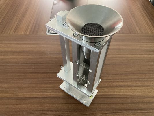 Ausrüstung für die Prüfung von Edelstahlpulver / Massendichteprüfer / Scott Volumeter für das Labor