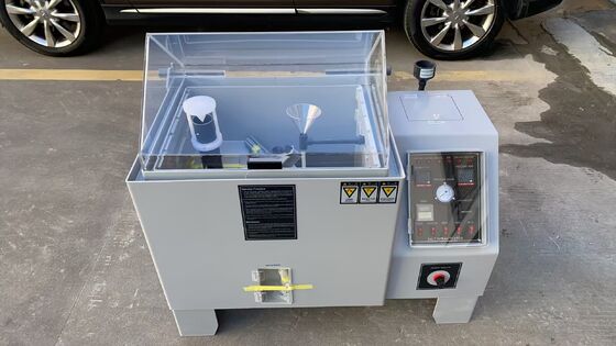 Salzsprühprüfkammer ASTM B117 ISO 9227 Korrosionsprüfgeräte für Fahrzeugbeschichtung und Metallprüfung