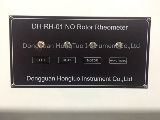 Computerisierte Gummibewegung Rheometer MDR-Prüfmaschine Anzeige Auflösung 0,1°C