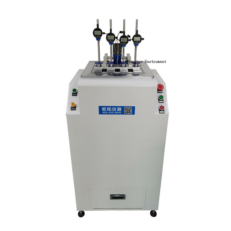 ASTM D1525 ASTM D648 Kunststoff Hdt Vicat Test Tester 4 Probenregalen Kunststoffprüfmaschine
