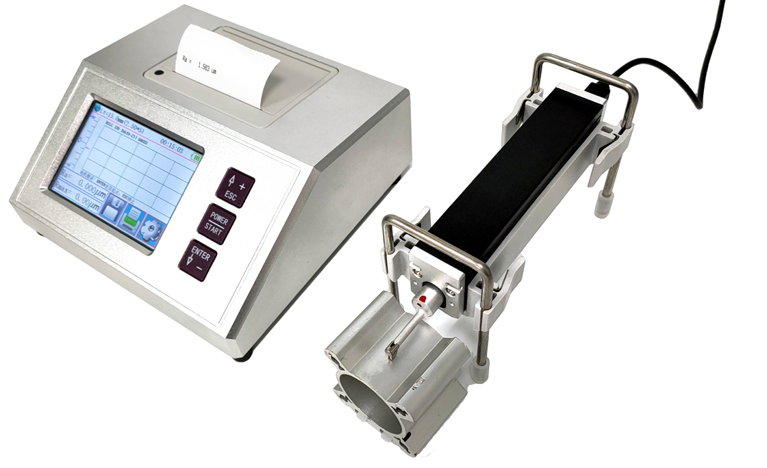 Tragbares Oberflächenrauheitsmessgerät mit integriertem Drucker für die industrielle Qualitätskontrolle