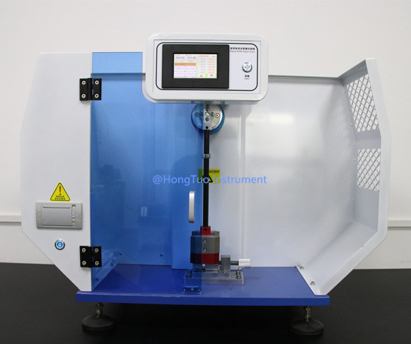220V-Plastikprüfmaschine / PLC-Ausrüstung zur Prüfung der Aufprallfestigkeit für Izod und Charpy HT-50D-CM