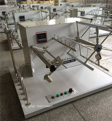 Elektronische Textilprüfgeräte/Garnzahlprüfmaschine mit automatischer Spurengeschwindigkeit